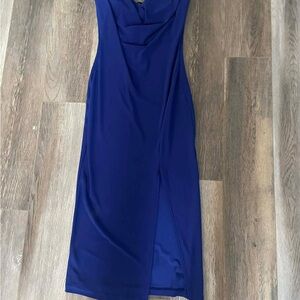 Eclipse Royal Blue Midi Sheath Dress